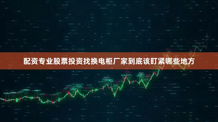 配资专业股票投资找换电柜厂家到底该盯紧哪些地方