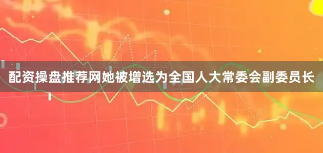 配资操盘推荐网她被增选为全国人大常委会副委员长
